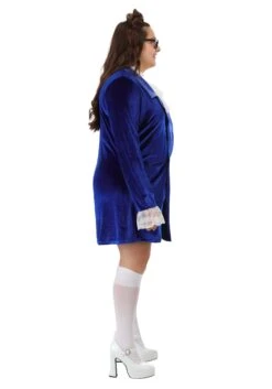 Plus Size 60's Swinger Costume For Women 10 Plus Size 60's Swinger Costume For Women -Halloween Costumes plus size womens 60s swinger costume alt 3