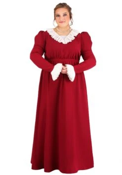Plus Size Abigail Adams Costume For Women