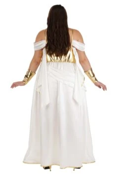 Plus Size Athena Costume Dress For Women 8 Plus Size Athena Costume Dress For Women -Halloween Costumes plus size womens athena costume alt 1