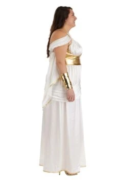 Plus Size Athena Costume Dress For Women 10 Plus Size Athena Costume Dress For Women -Halloween Costumes plus size womens athena costume alt 3