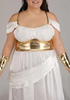 Plus Size Athena Costume Dress For Women 11 Plus Size Athena Costume Dress For Women -Halloween Costumes plus size womens athena costume alt 4