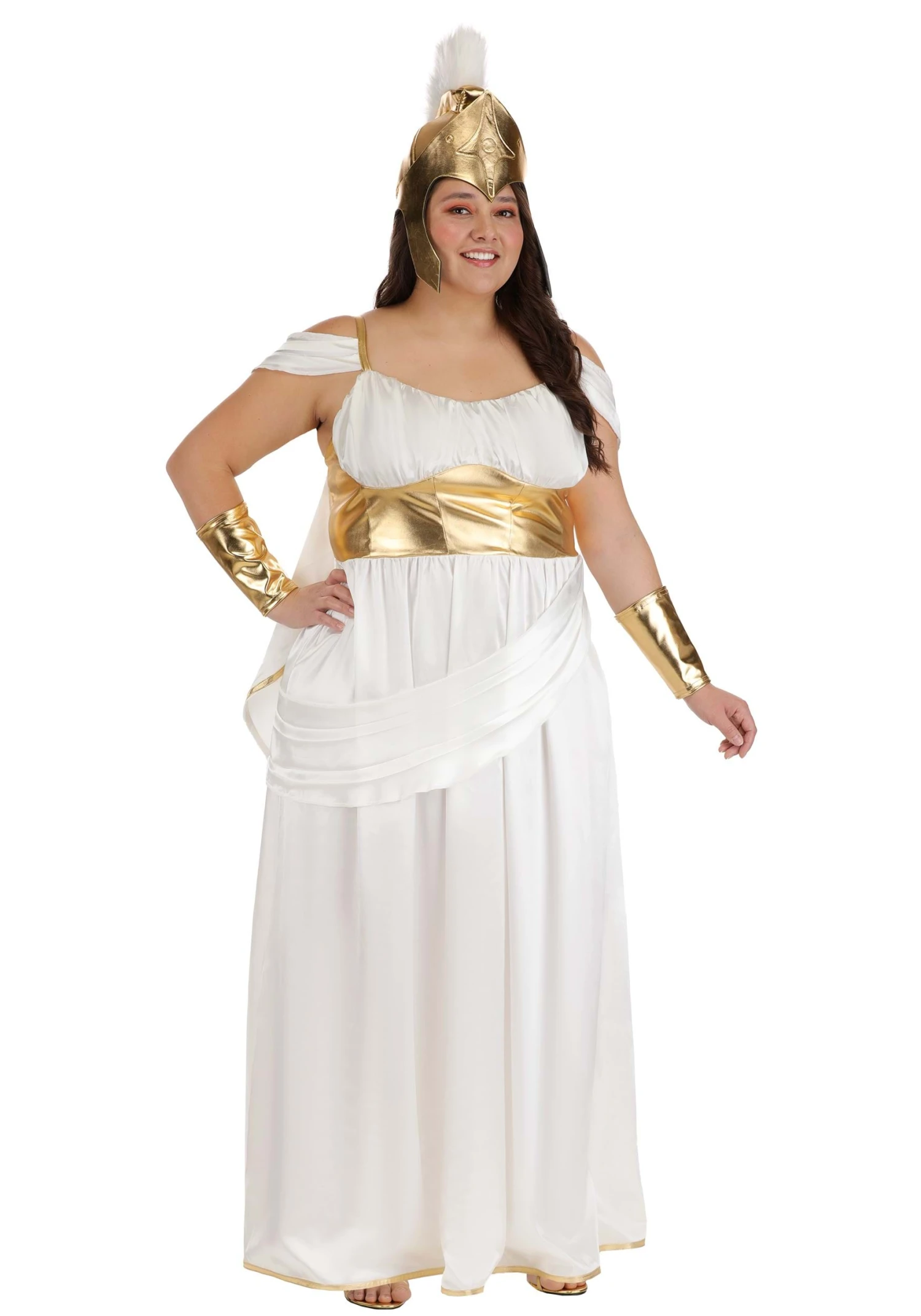 Plus Size Athena Costume Dress For Women 3 Plus Size Athena Costume Dress For Women