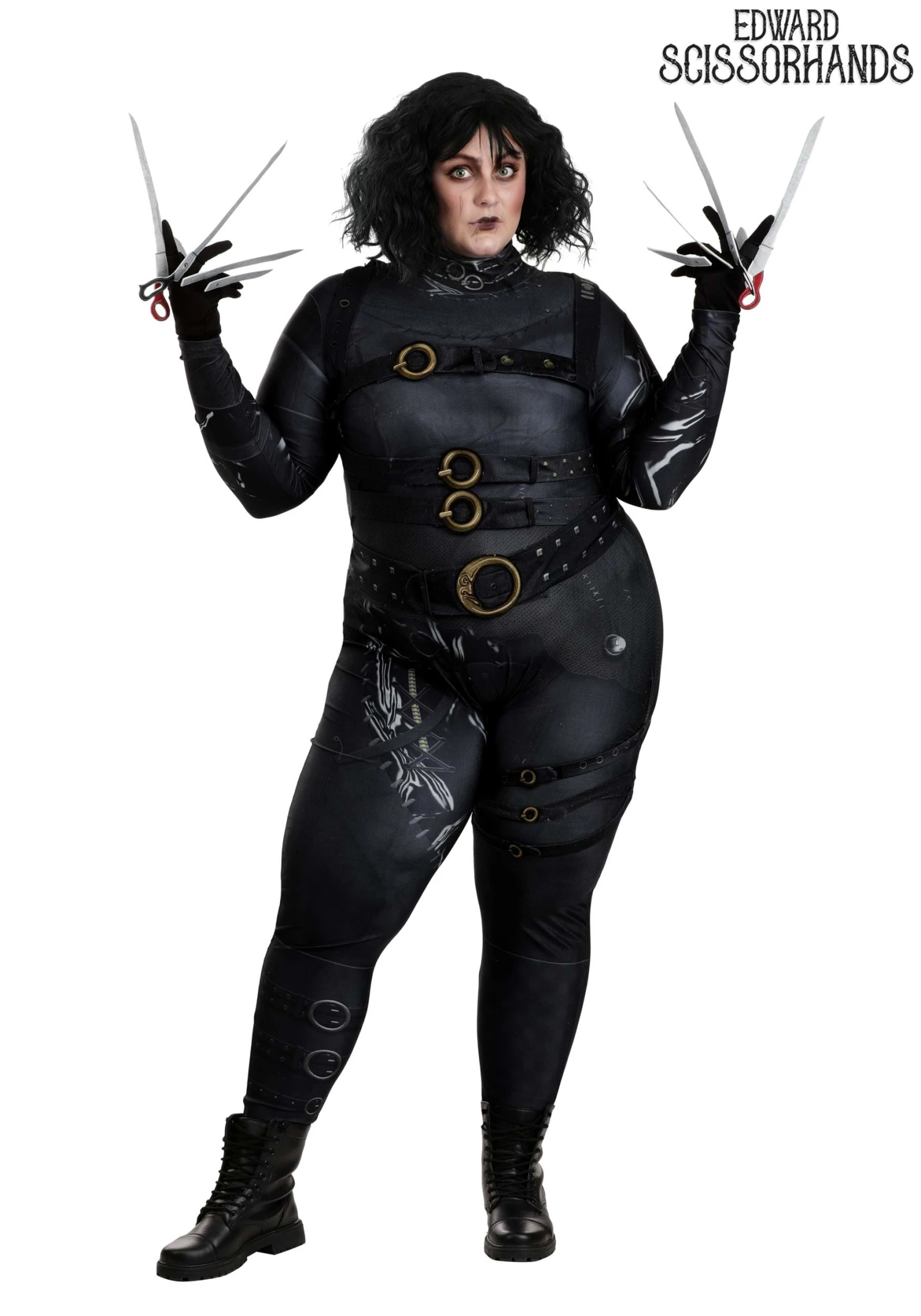 Plus Size Deluxe Edward Scissorhands Women's Costume 3 Plus Size Deluxe Edward Scissorhands Women's Costume