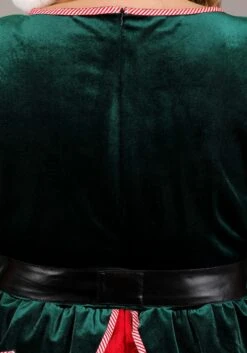 Plus Size Deluxe Festive Elf Women's Costume 13 Plus Size Deluxe Festive Elf Women's Costume -Halloween Costumes plus size womens deluxe festive elf costume alt 4