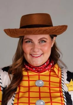 Plus Size Deluxe Pixar Toy Story Woody Costume For Women -Halloween Costumes plus size womens deluxe pixar toy story woody costume alt 4