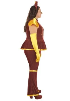 Plus Size Disney Cogsworth Costume For Women 14 Plus Size Disney Cogsworth Costume For Women -Halloween Costumes plus size womens disney cogsworth costume alt 3