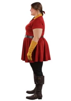 Plus Size Disney Gaston Women's Costume -Halloween Costumes plus size womens disney gaston costume alt 2