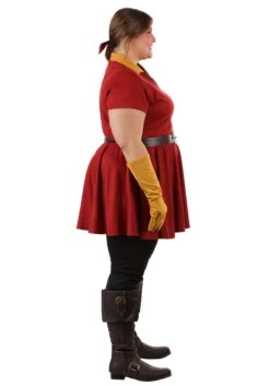Plus Size Disney Gaston Women's Costume -Halloween Costumes plus size womens disney gaston costume alt 3