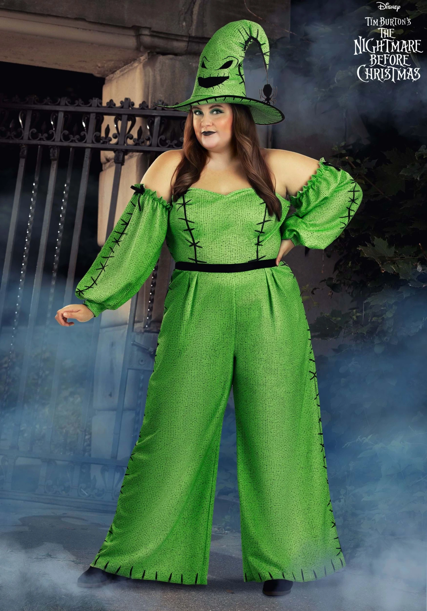 Women's Plus Size Disney Nightmare Before Christmas Oogie Boogie Costume 3 Women's Plus Size Disney Nightmare Before Christmas Oogie Boogie Costume