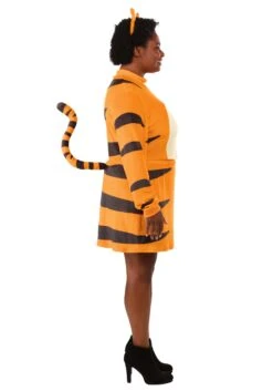 Plus Size Disney Tigger Costume For Women -Halloween Costumes plus size womens disney tigger costume alt 4
