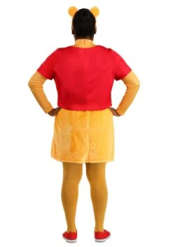 Plus Size Disney Winnie The Pooh Women's Costume Dress -Halloween Costumes plus size womens disney winnie the pooh costume alt 1