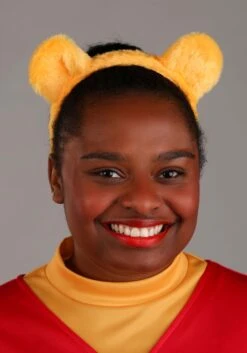 Plus Size Disney Winnie The Pooh Women's Costume Dress -Halloween Costumes plus size womens disney winnie the pooh costume alt 4