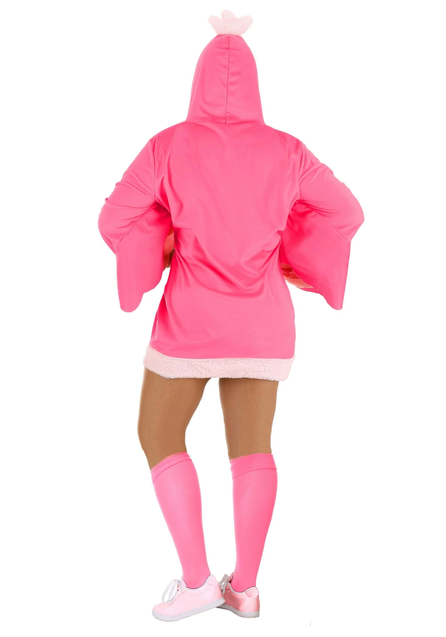 Plus Size Fancy Flamingo Women's Costume 4 Plus Size Fancy Flamingo Women's Costume - Image 2