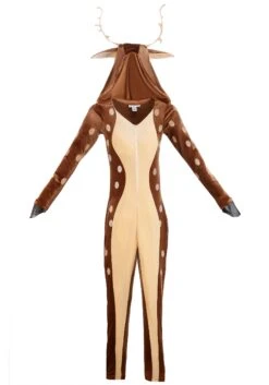 Plus Size Women's Fawn Costume -Halloween Costumes plus size womens fawn costume alt 9