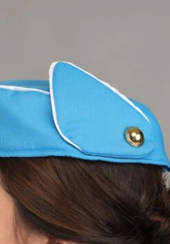 Plus Size Flight Attendant Women's Costume Dress -Halloween Costumes plus size womens flight crew costume alt 2