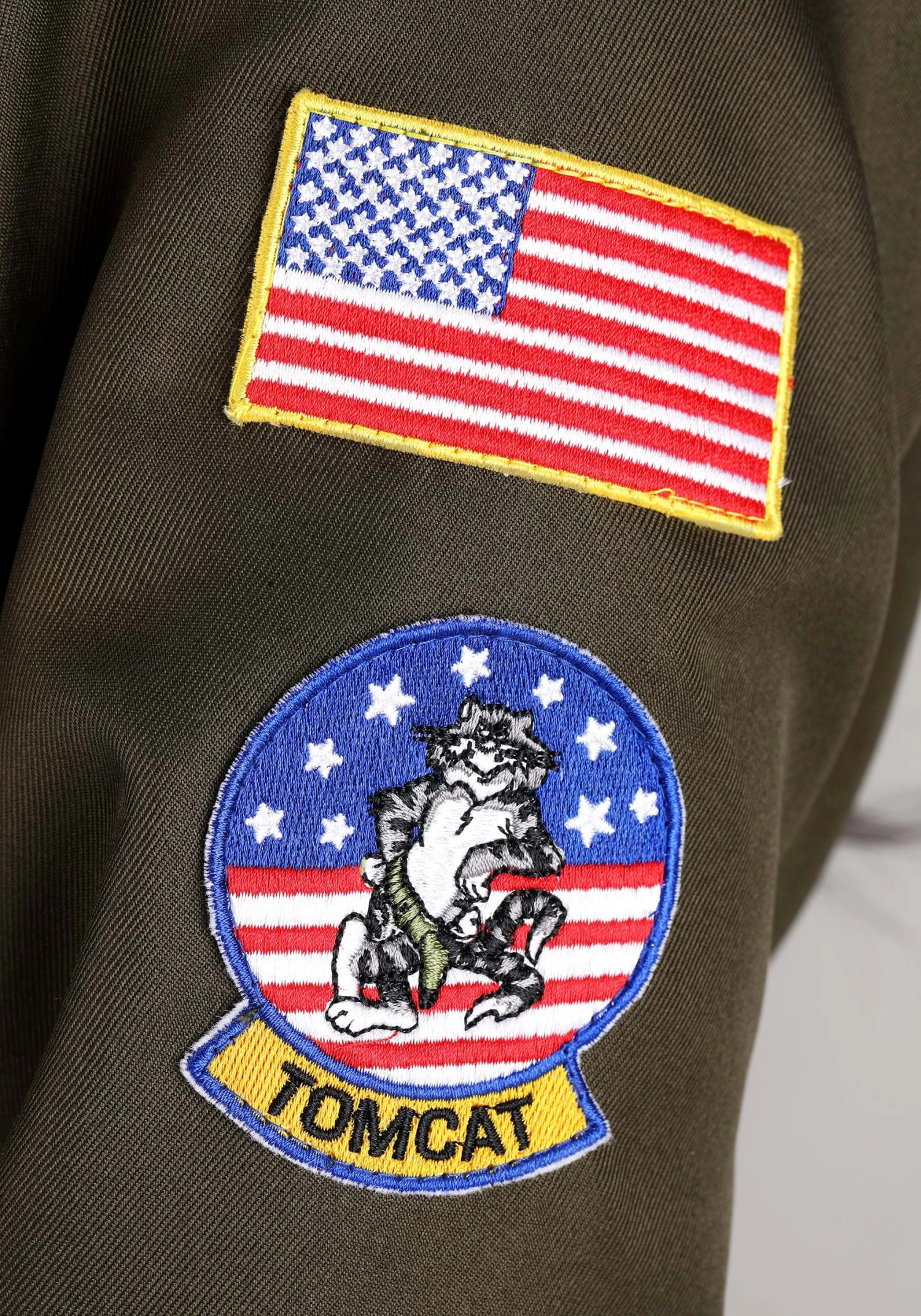 Women's Plus Size Flight Suit Top Gun Costume 4 Women's Plus Size Flight Suit Top Gun Costume - Image 2