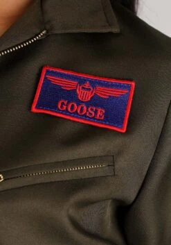Women's Plus Size Flight Suit Top Gun Costume 17 Women's Plus Size Flight Suit Top Gun Costume -Halloween Costumes plus size womens flight suit top gun costume alt 6