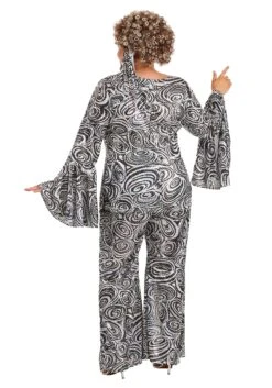 Plus Size Foxy Disco Lady Costume For Women 11 Plus Size Foxy Disco Lady Costume For Women -Halloween Costumes plus size womens foxy lady disco costume alt 6