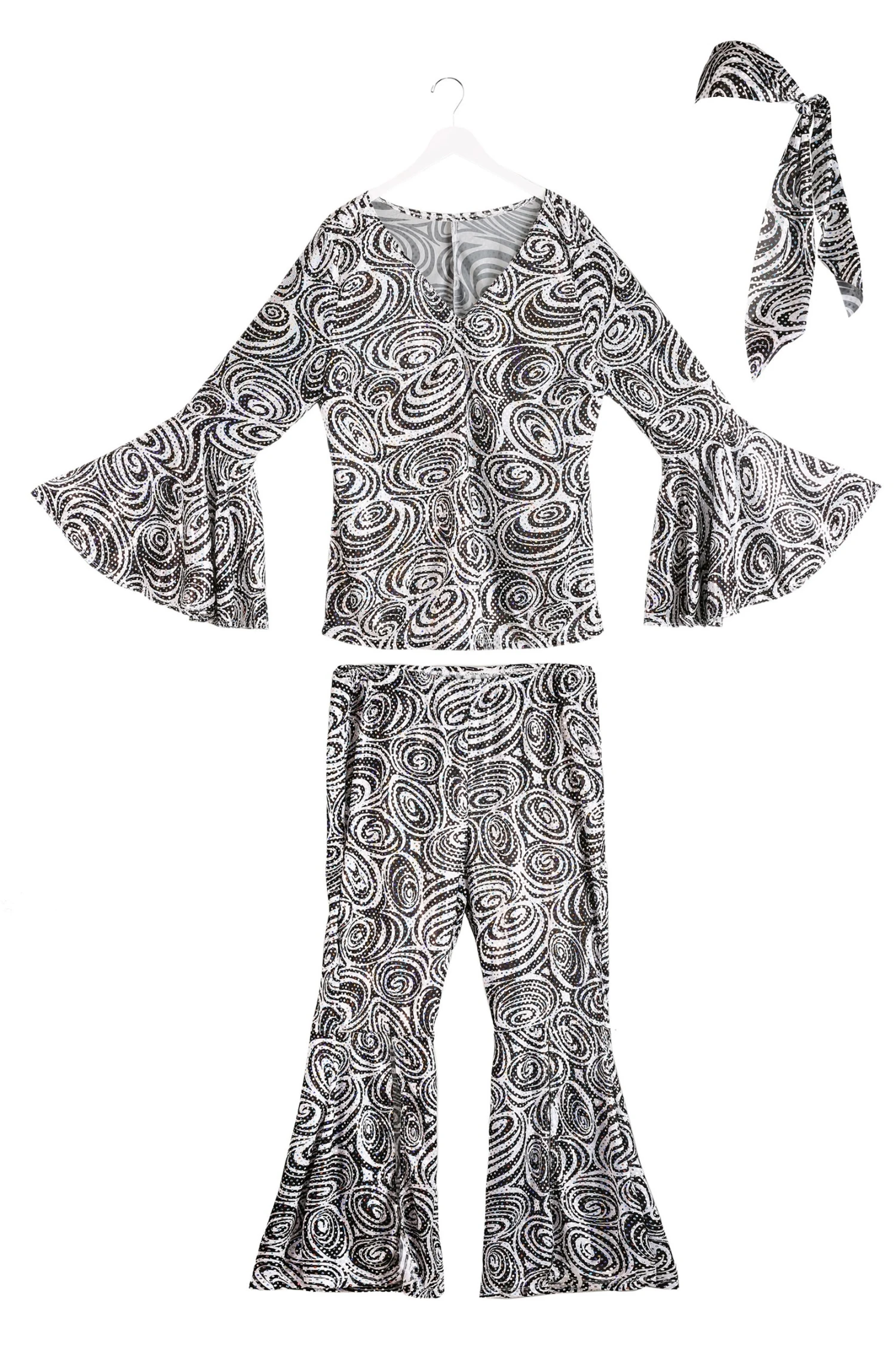 Plus Size Foxy Disco Lady Costume For Women 10 Plus Size Foxy Disco Lady Costume For Women - Image 8