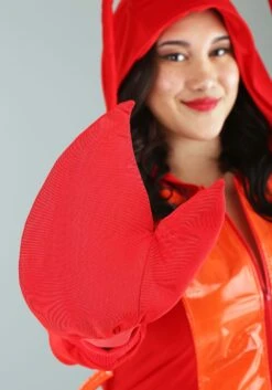 Plus Size Glamorous Lobster Women's Costume -Halloween Costumes plus size womens glamorous lobster costume alt 3