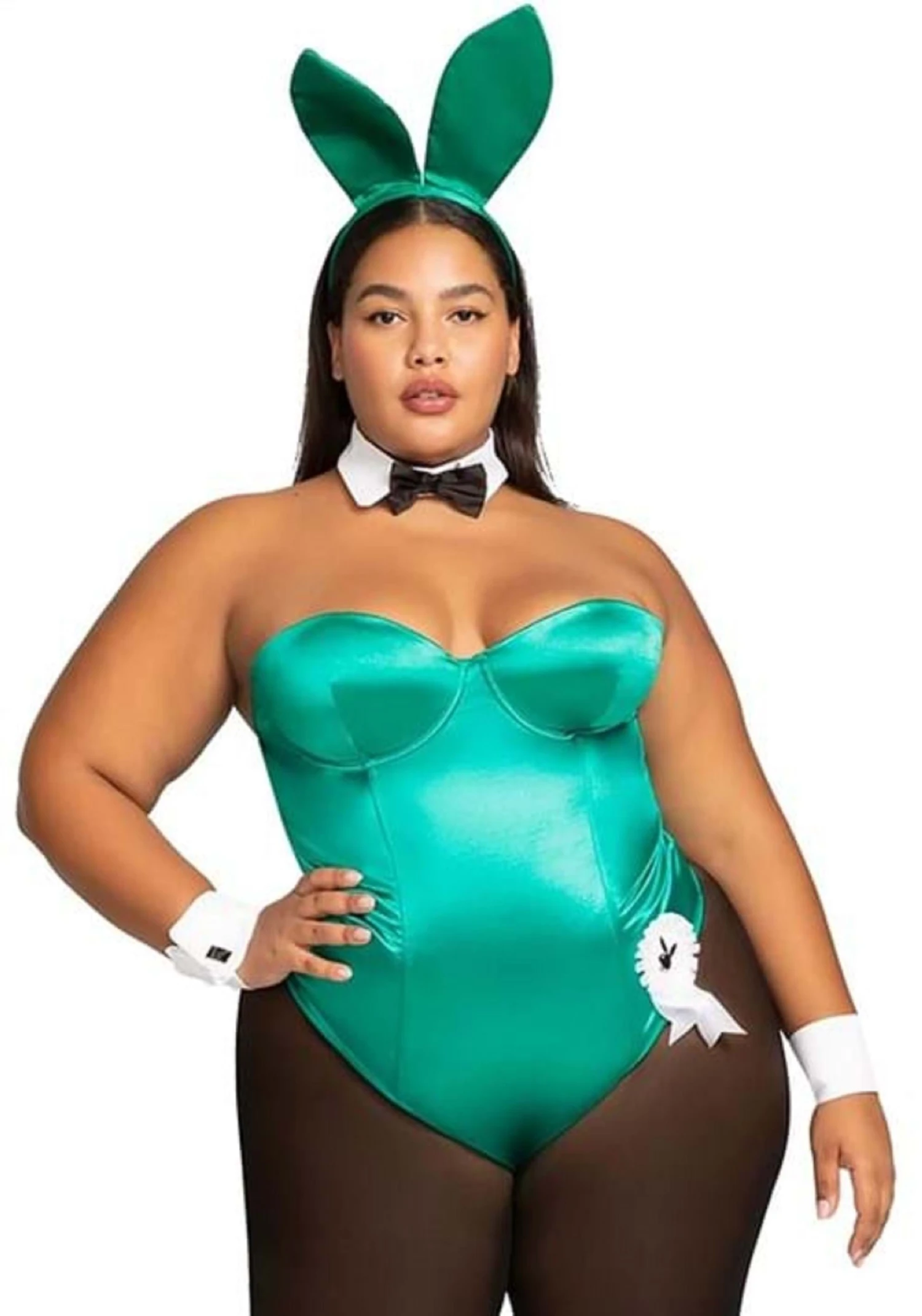 Roma Green Playboy Bunny Plus Size Costume 7 Roma Green Playboy Bunny Plus Size Costume - Image 5