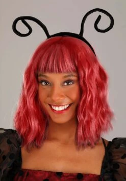 Women's Plus Size Flirty Ladybug Costume Dress -Halloween Costumes plus size womens ladybug costume dress alt 2