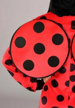 Plus Size Ladybug Costume Romper For Women 11 Plus Size Ladybug Costume Romper For Women -Halloween Costumes plus size womens ladybug costume romper alt 4
