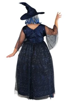 Plus Size Moonbeam Witch Costume For Women 9 Plus Size Moonbeam Witch Costume For Women -Halloween Costumes plus size womens moonbeam witch costume alt 1