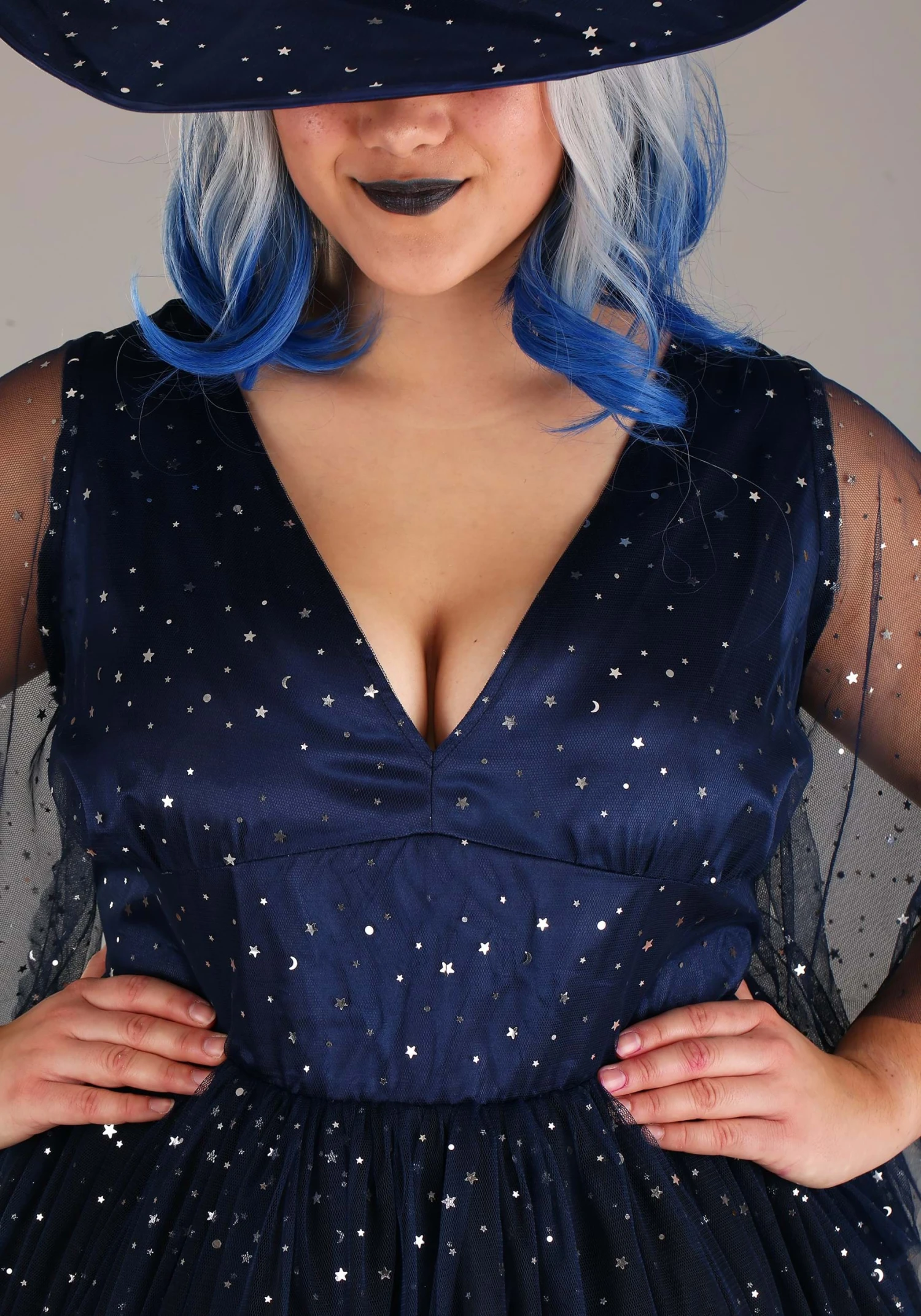 Plus Size Moonbeam Witch Costume For Women 6 Plus Size Moonbeam Witch Costume For Women - Image 4