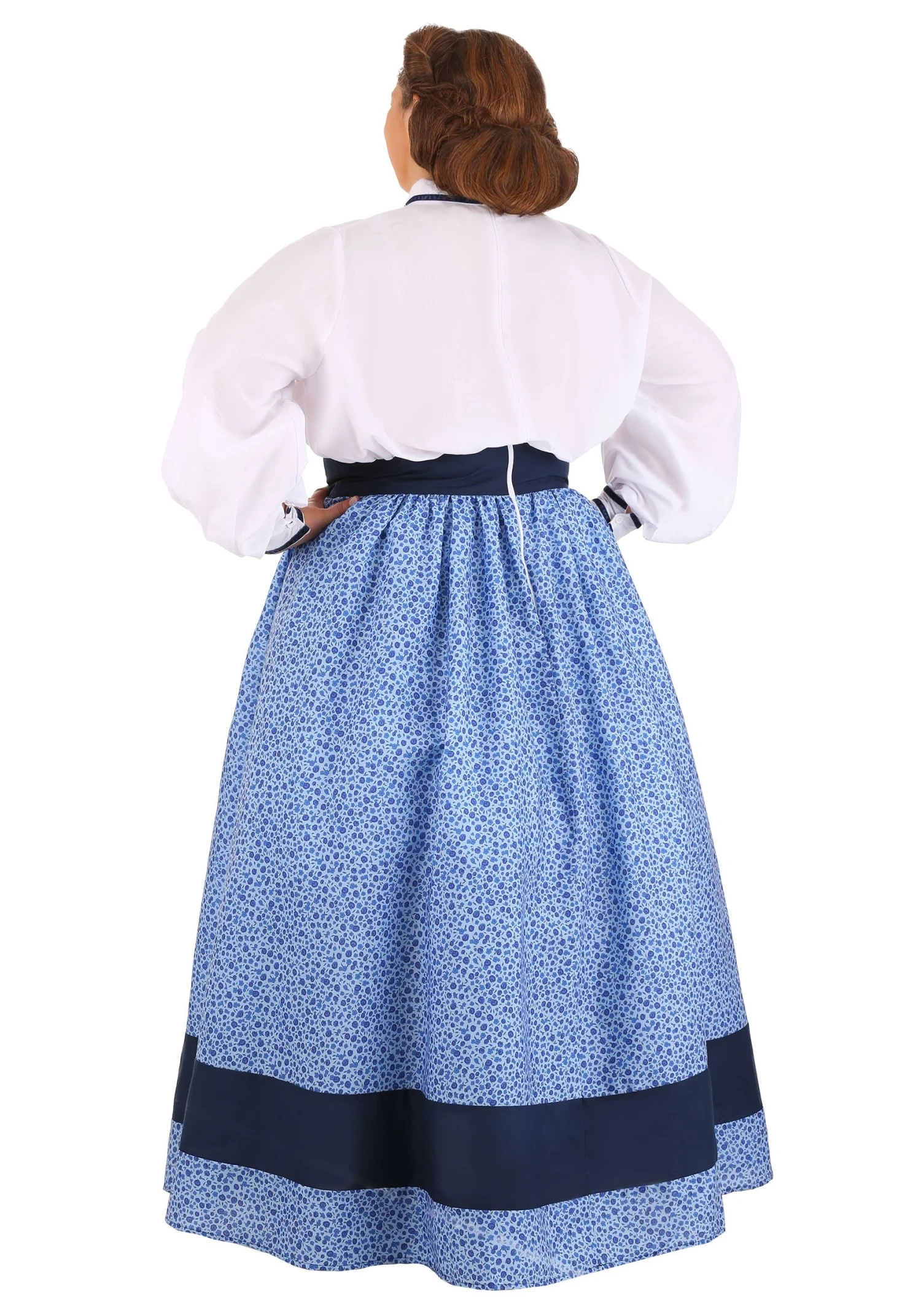 Plus Size Prairie Women's Costume Dress 4 Plus Size Prairie Women's Costume Dress - Image 2