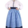 Plus Size Prairie Women's Costume Dress -Halloween Costumes plus size womens prairie dress costume