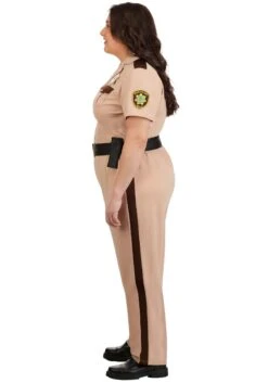 Plus Size Reno 911 Deputy Officer Costume For Women -Halloween Costumes plus size womens reno 911 deputy officer costume alt 2