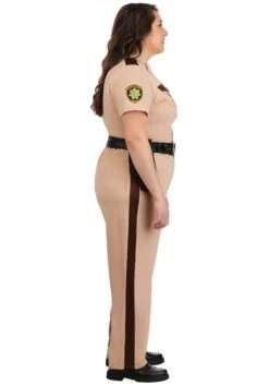 Plus Size Reno 911 Deputy Officer Costume For Women -Halloween Costumes plus size womens reno 911 deputy officer costume alt 3