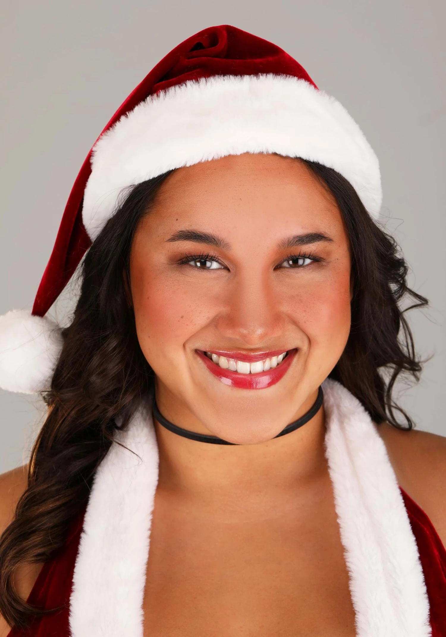 Plus Size Sexy Santa Bodysuit Costume For Women 6 Plus Size Sexy Santa Bodysuit Costume For Women - Image 4