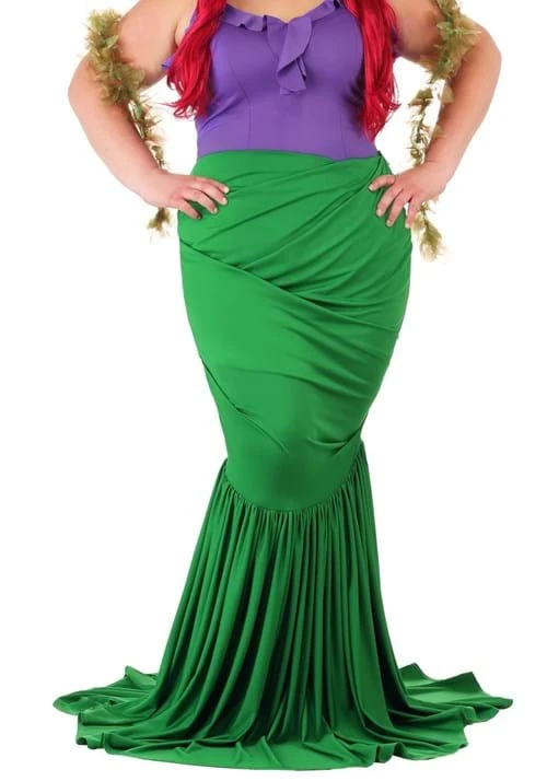 Women's Plus Size Undersea Mermaid Costume 5 Women's Plus Size Undersea Mermaid Costume - Image 3