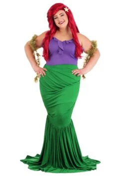 Women's Plus Size Undersea Mermaid Costume
