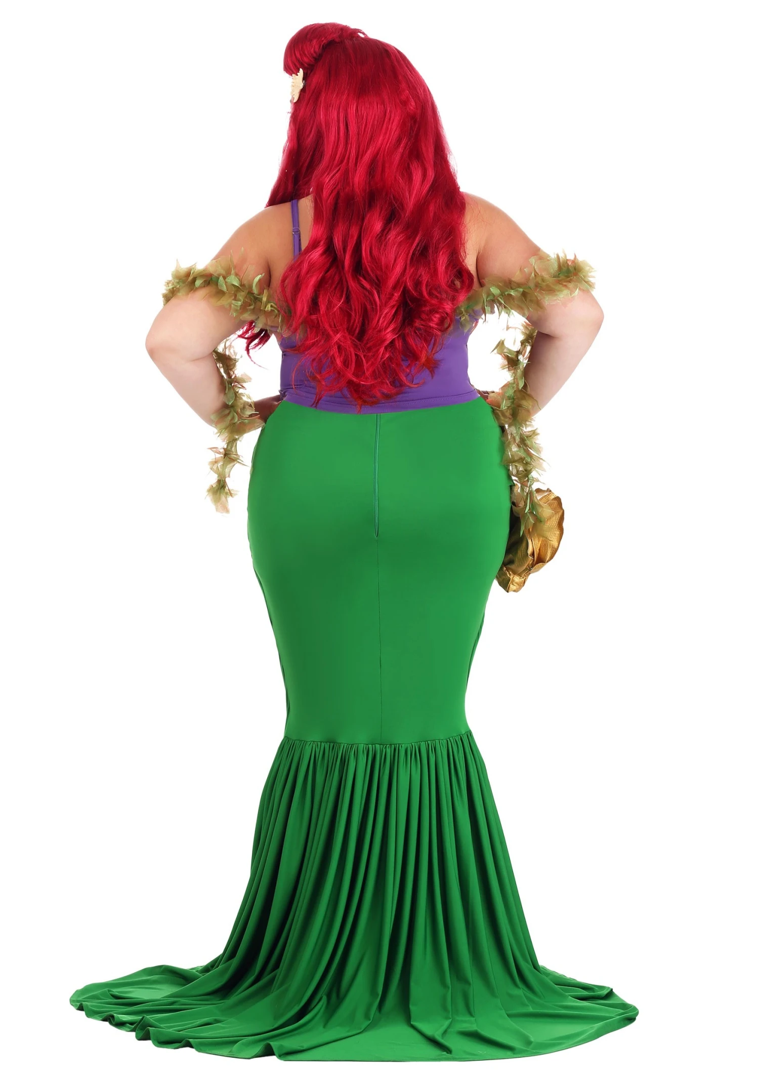 Women's Plus Size Undersea Mermaid Costume 4 Women's Plus Size Undersea Mermaid Costume - Image 2