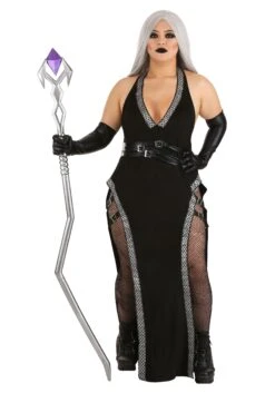 Women's Plus Size Enchanted Warlock Costume 8 Women's Plus Size Enchanted Warlock Costume -Halloween Costumes plus size womens urban warlock costume 2