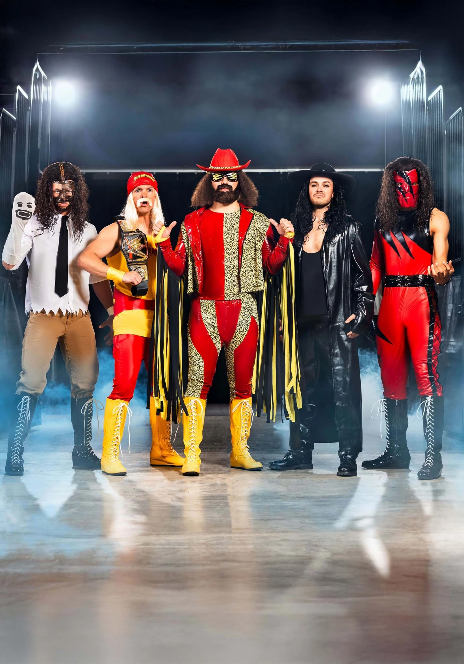 WWE Kane Plus Size Men's Costume 6 WWE Kane Plus Size Men's Costume - Image 4