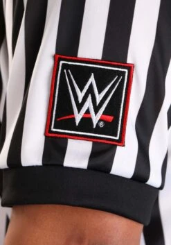Men's Plus Size WWE Referee Shirt Costume -Halloween Costumes plus size wwe referee shirt costume alt 5