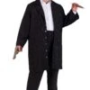 Plus Size Black Zoot Suit Costume For Men