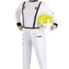 Plus Size Classic White Astronaut Adult Costume 1 Plus Size Classic White Astronaut Adult Costume -Halloween Costumes plus sized classic white astronaut costume