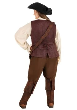 Women's Plus Size Disney Pirates Of The Caribbean Elizabeth Swann Costume 10 Women's Plus Size Disney Pirates Of The Caribbean Elizabeth Swann Costume -Halloween Costumes plus sizes elizabeth swann alt 3
