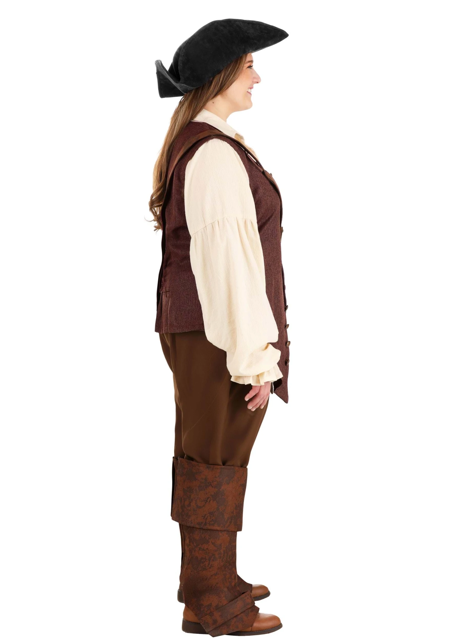 Women's Plus Size Disney Pirates Of The Caribbean Elizabeth Swann Costume 7 Women's Plus Size Disney Pirates Of The Caribbean Elizabeth Swann Costume - Image 5