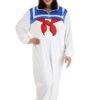 Plus Size Stay Puft Marshmallow Man Costume Onesie 1 Plus Size Stay Puft Marshmallow Man Costume Onesie -Halloween Costumes plus stay puft marshmallow man costume onesie