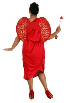 Plus Size Women's Cupid Costume Dress -Halloween Costumes plus womens cupid costume alt 2