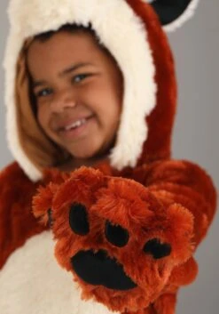 Plush Fox Toddler Costume 11 Plush Fox Toddler Costume -Halloween Costumes plush fox costume for toddlers alt 3