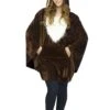 Fun World Reindeer Plush Poncho Costume -Halloween Costumes plush reindeer poncho