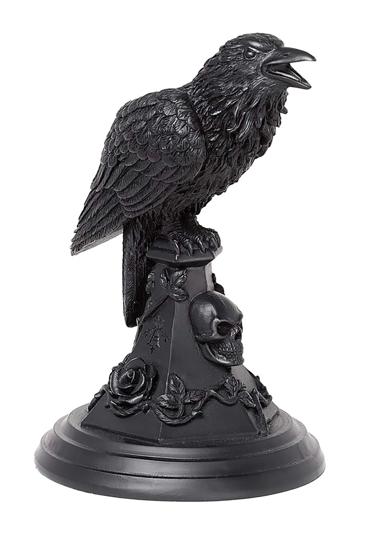 Poe's Raven Candle Stick Holder Halloween Decoration 5 Poe's Raven Candle Stick Holder Halloween Decoration - Image 3