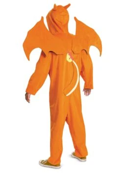 Disguise Pokemon Charizard Deluxe Costume For Adults -Halloween Costumes pokemon adult charizard deluxe costume alt 3